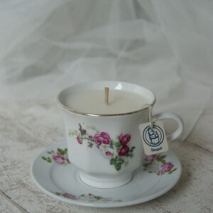 bougie artisanale faite main speculoos tasse ancienne fabrication france